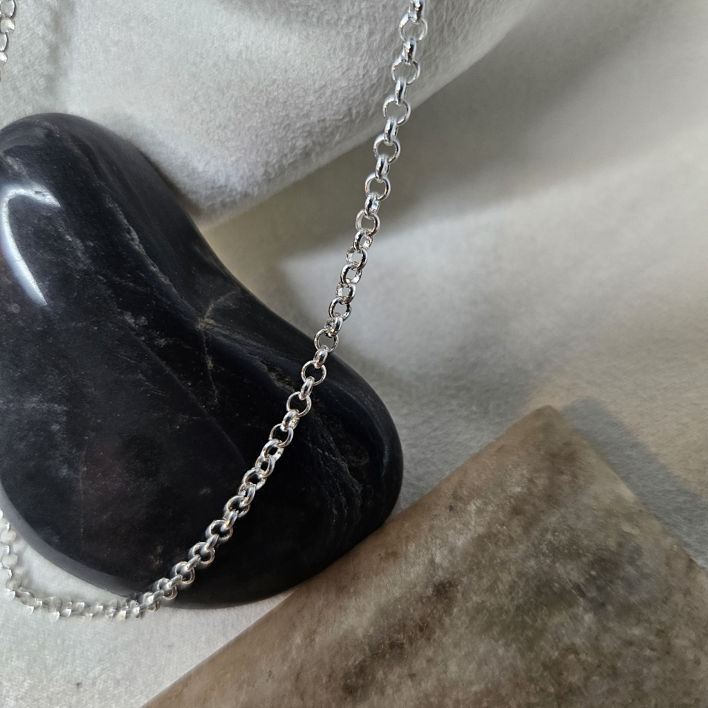 Sterling Silver Dainty Rolo Chain